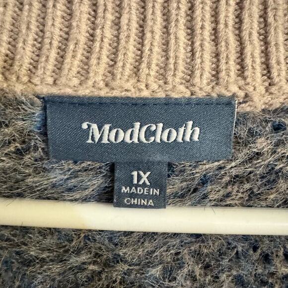 Modcloth A Fuzzy Feeling Oversized
Cardigan Sweater Size 1X - Picture 13 of 14